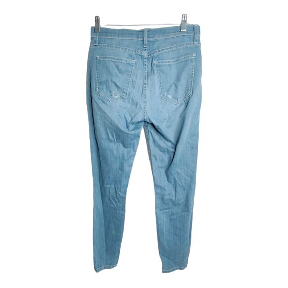 Current/ Elliott Womens Size 6 High Waisted Stiletto Skinny Jeans Light Denim - Picture 3 of 8